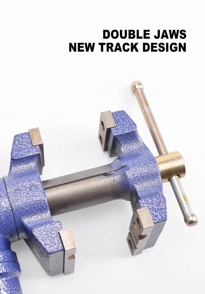 Multi-Function Bench Vise 360 Degree Rotary Bench Vise DIY Heavy Duty Bench Vise