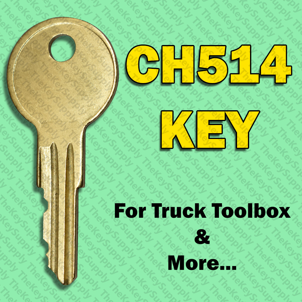 CH514 Key For Truck Tool Box and More