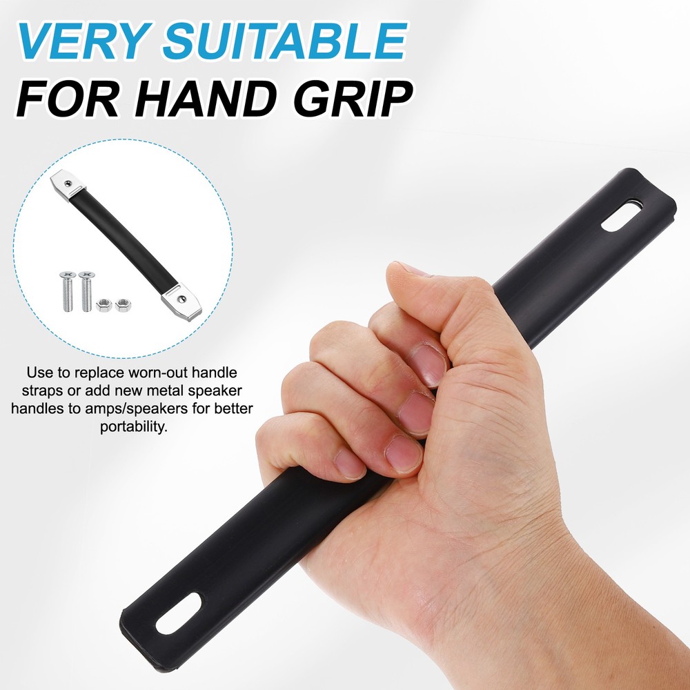 9.9 Inches Speaker Cabinet Strap Handles, Handle Pull for Speaker Case, Silver