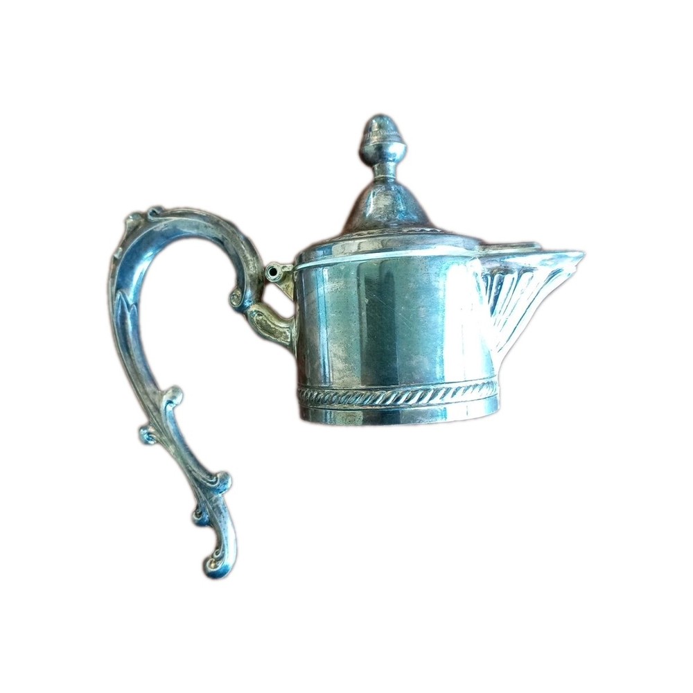 Vintage Italian Silver Plate Pitcher Top