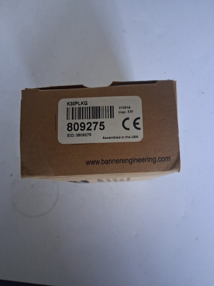 Banner K30PLKQ 809275 K30 PRO Series 30MM Programmable Multicolor Indicator