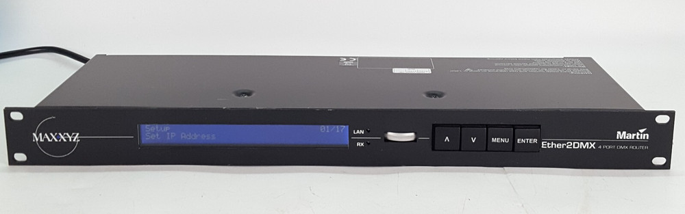 Martin Ether2DMX 4-Port DMX Router