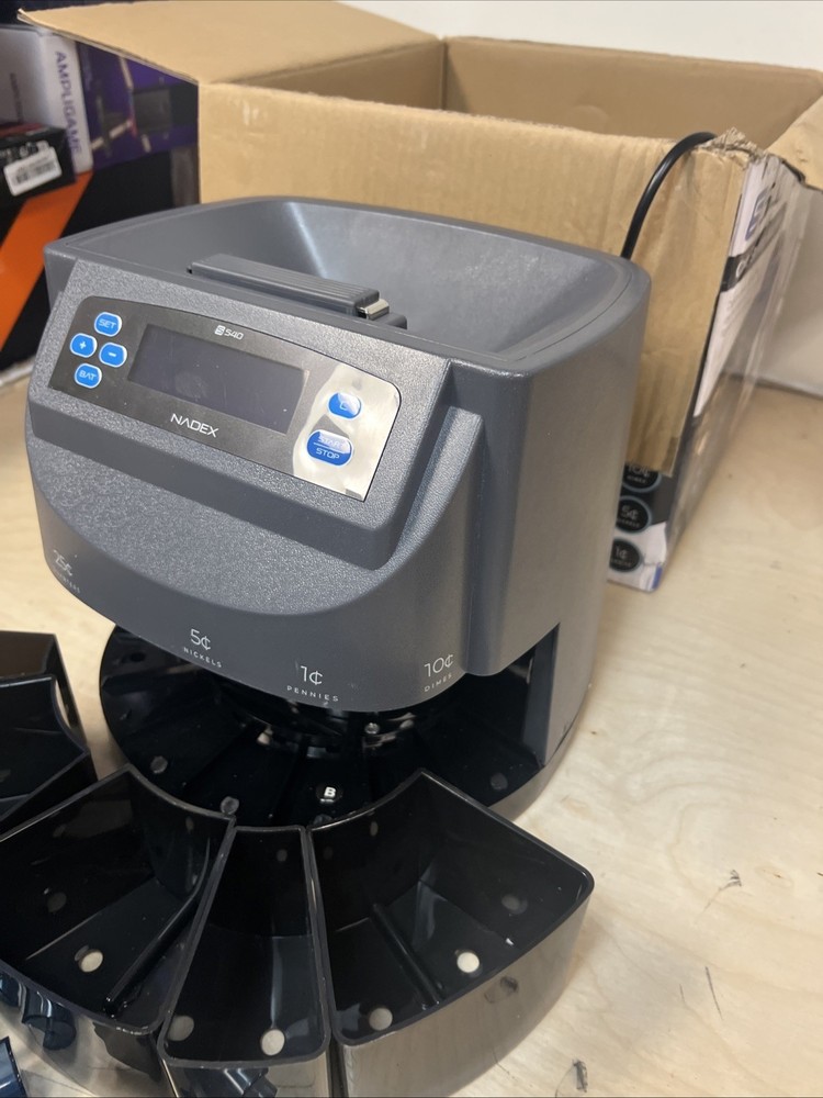 Nadex S540 Coin Sorting Machine Sorting Made Simple