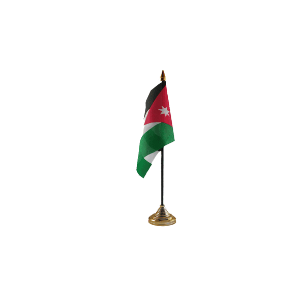 Jordan Jordanian Flag Table Hand Waving Flags Bunting Party Scrunchie Displays