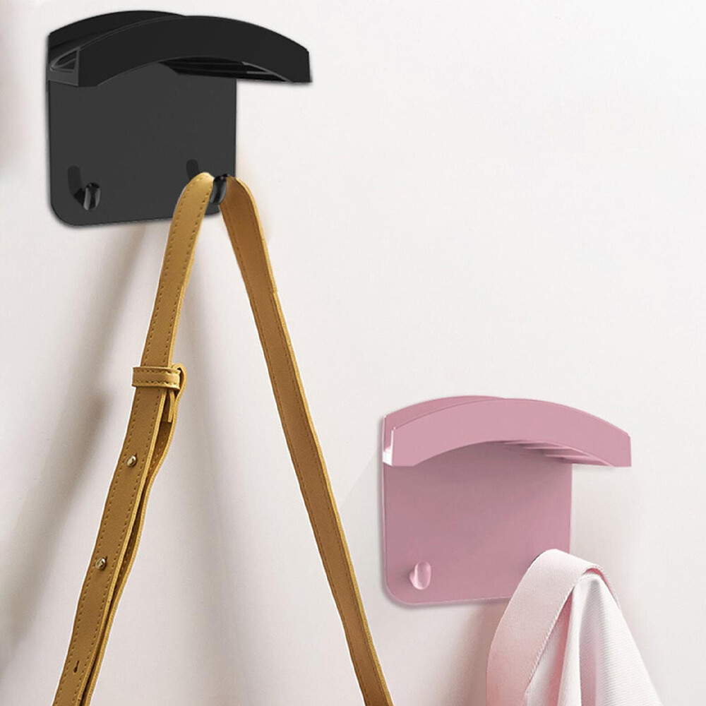 2Pcs Headphone Hanger Wall Mount Stand for Headset Space-saving Headset Holder