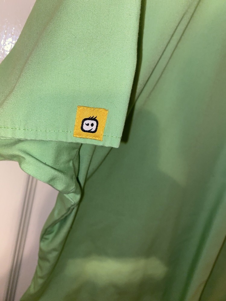 Wink Scrub Top - XL - Lime Green - Preowned