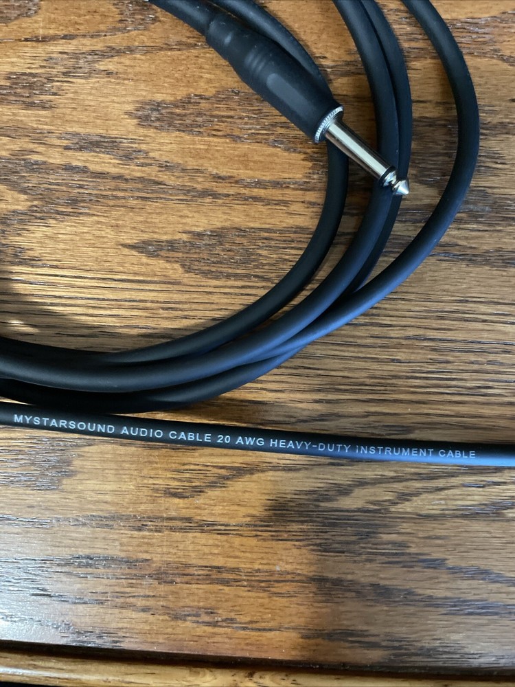 1/4 instrument cable 10 ft 20 awg
