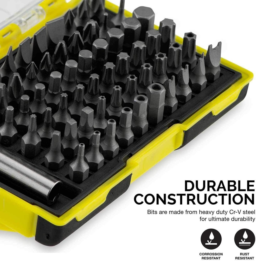 smith Set Wheeler 61 Bits Of Screwdriver Pro smithing Tools Kit