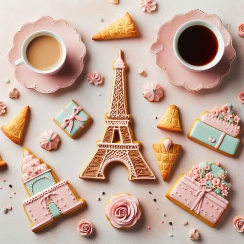 Eiffel Tower 5'' Cookie Cutter Paris Metal
