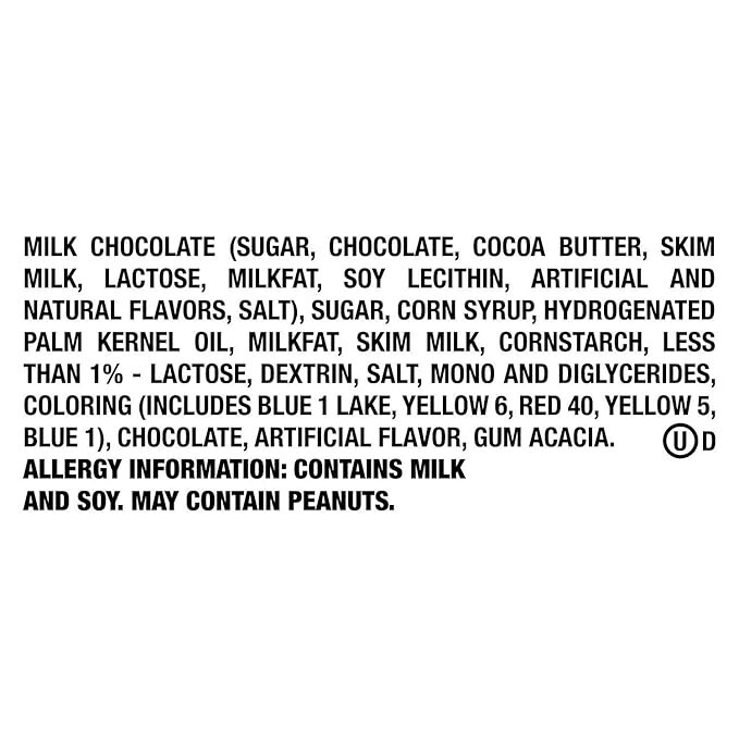M&M'S Chocolate Candy, Caramel , 1.41 oz, 24 CT