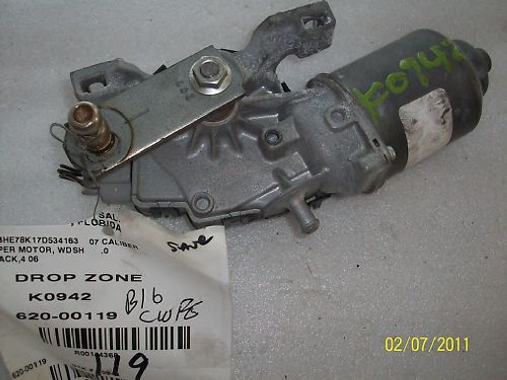 Caliber Front Wiper Motor 2007-2009