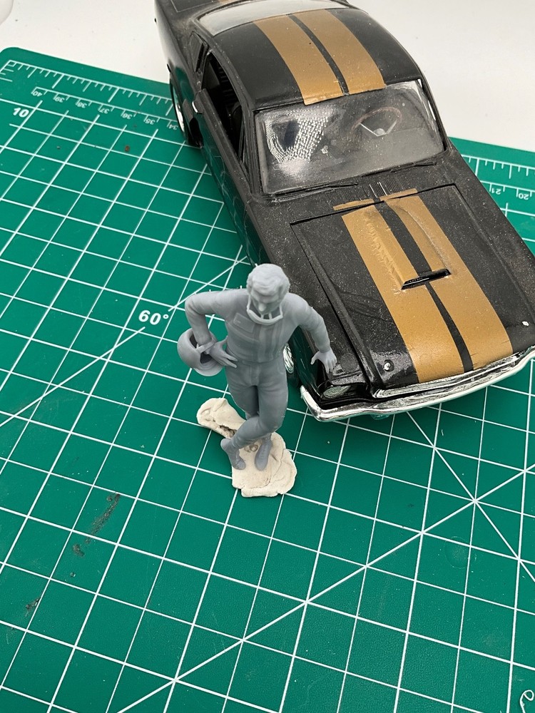 Steve McQueen figurine