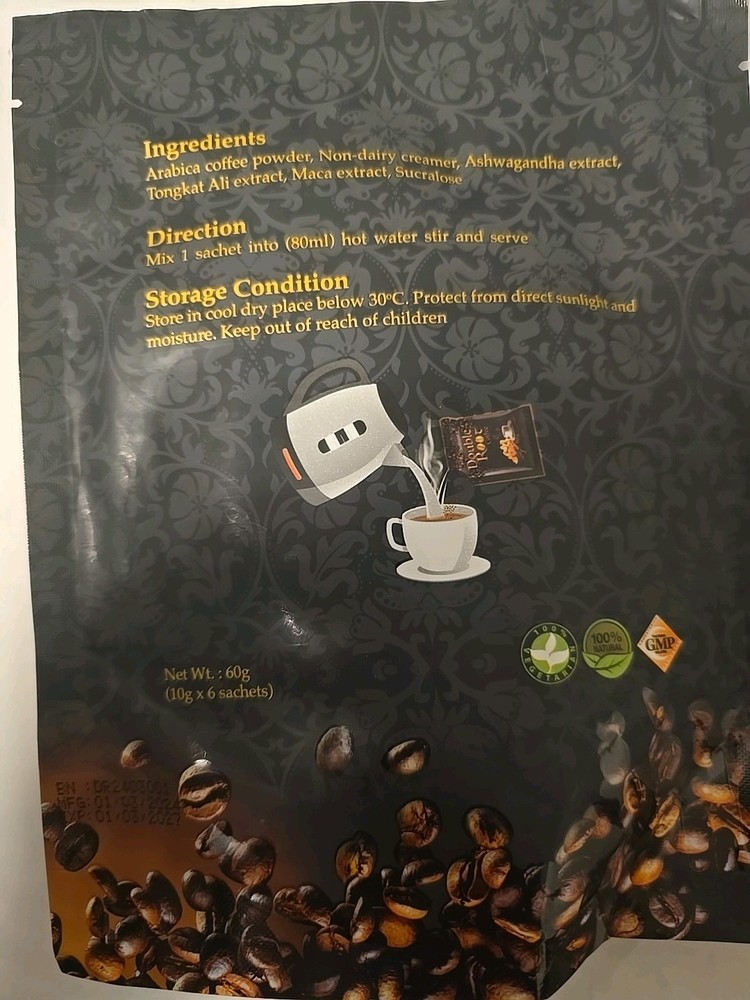 double root coffee (1x6 Sachetts)