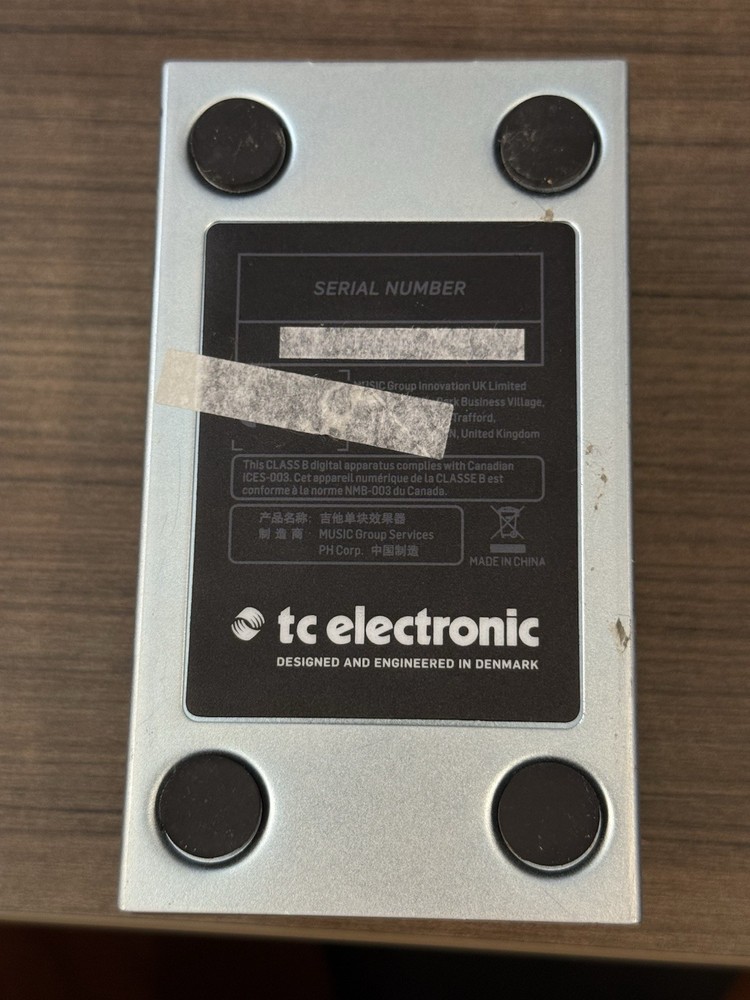 Tc Electronic Rusty Fuzz Guitar Effector