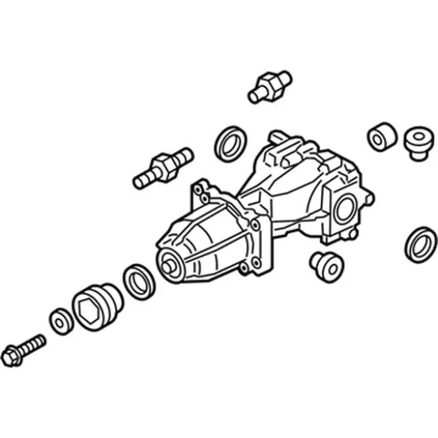 Genuine Ford Differential Assembly K2GZ-4000-R