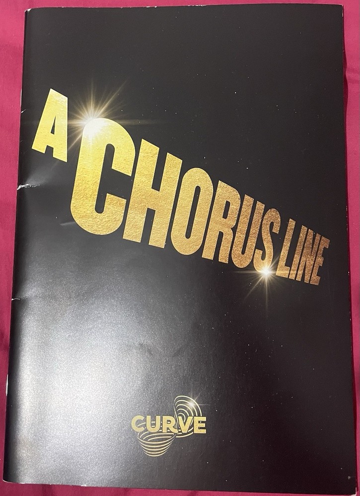 A Chorus Line Leicester Curve Theatre Programme