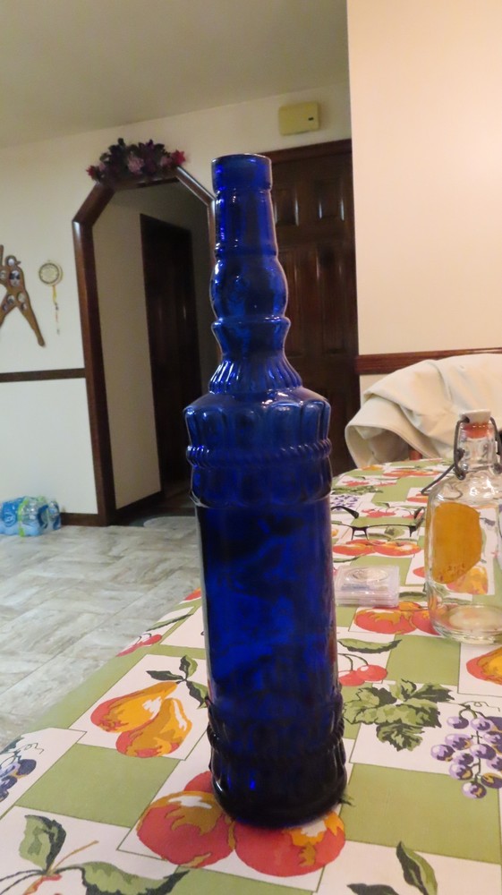 Blue Glass Bottle