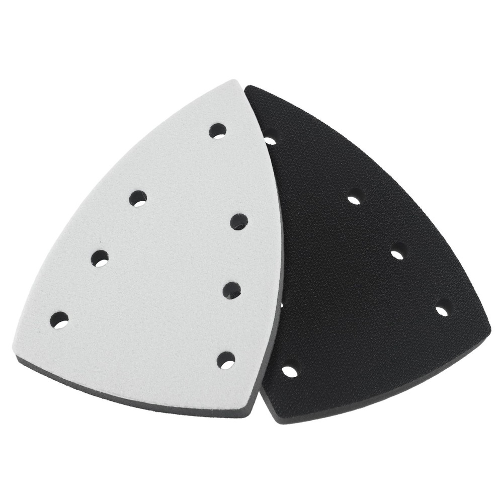 Triangle Sanding Pads for Swift Abrasive Changes 7 Hole Sandpaper Backing Pad