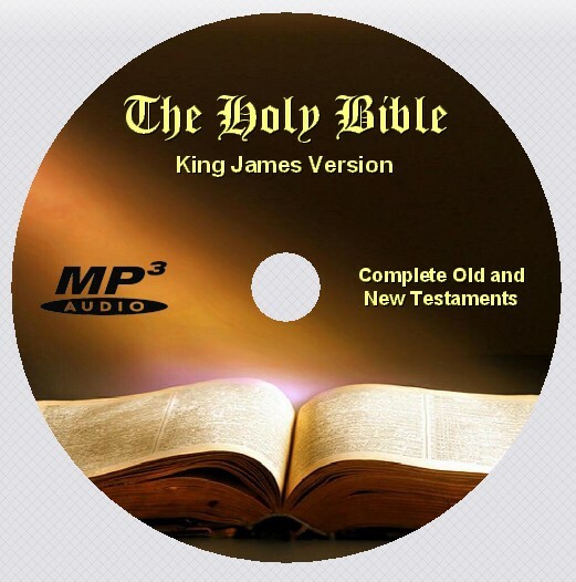 KING JAMES VERSION Bible Complete Old & New Testaments, Audio Book MP3 CD