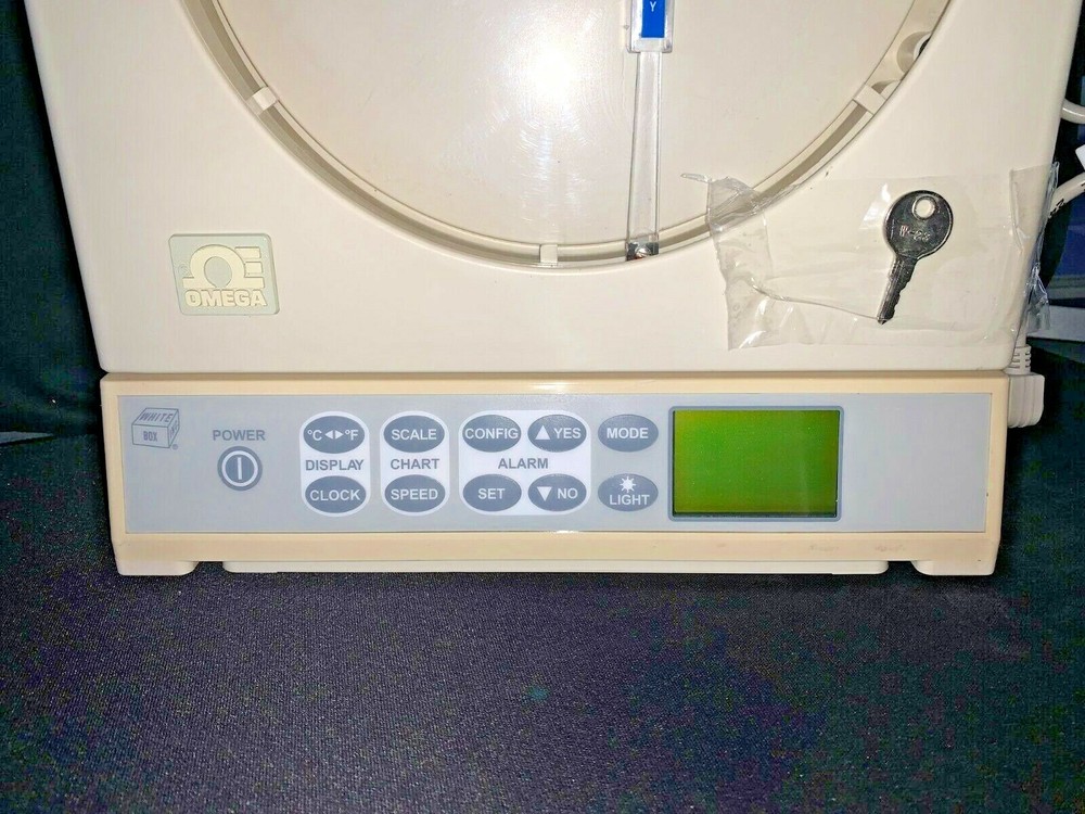 OMEGA ENGINEERING CTXL-TRH-W TEMPERATURE/ HUMIDITY CIRCULAR CHART RECORDER