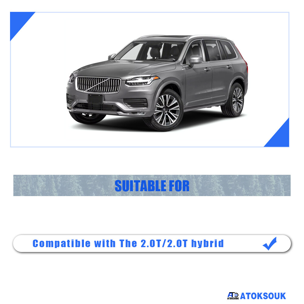 Thick Engine Splash Shield For Volvo XC90 2017-2024 Front Engine Guard Hard