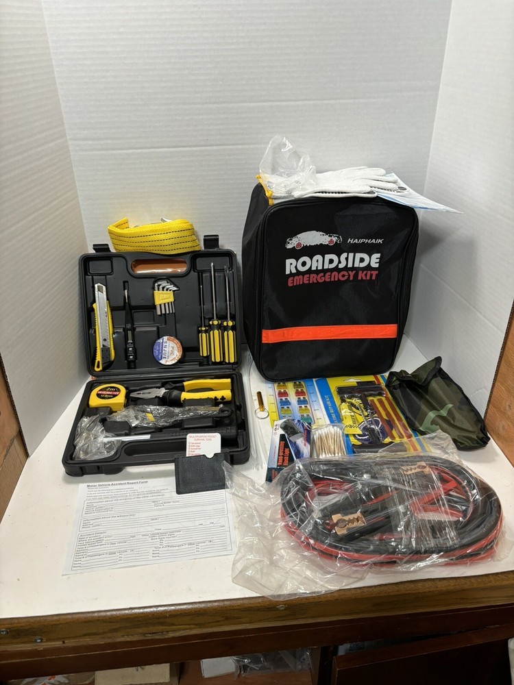 HAIPHAIK Car Emergency Roadside Kit