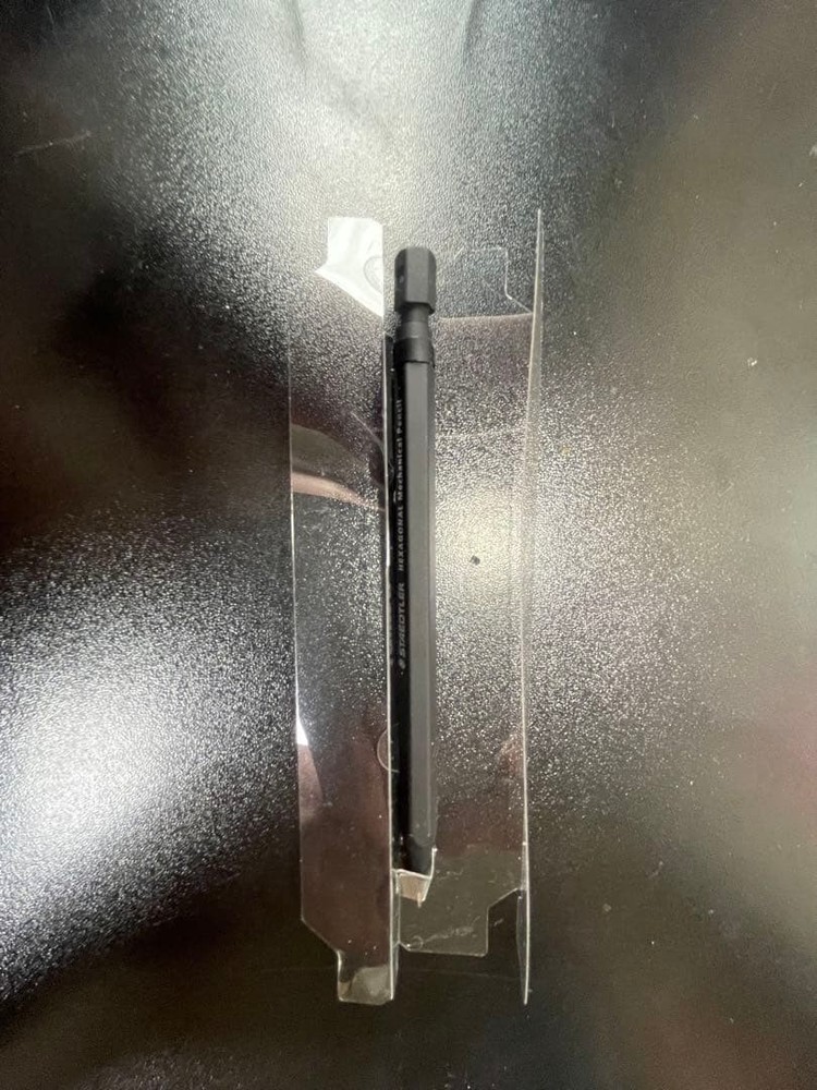 Hexagon black mechanical pencil #771fd8