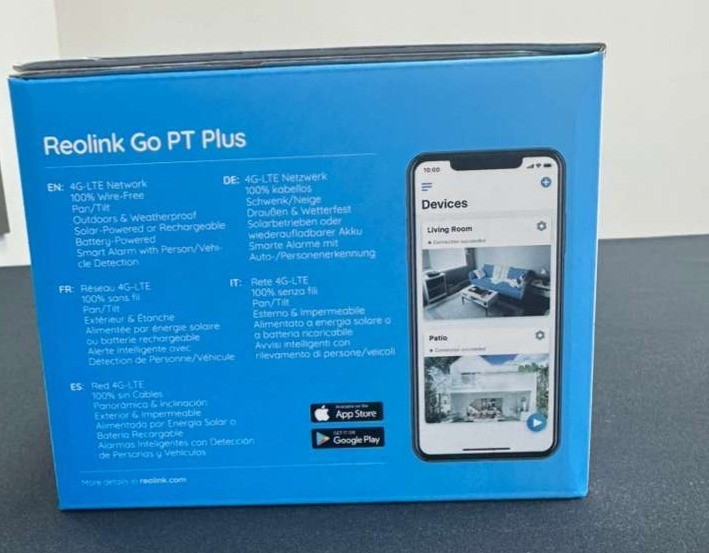 Reolink Go PT Plus 4G LTE w/ Solar Panel
