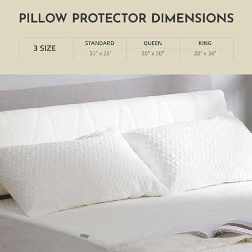 Pillow Protector (Pack) Standard – Waterproof Standard - 20" x 26" 2 Tencel