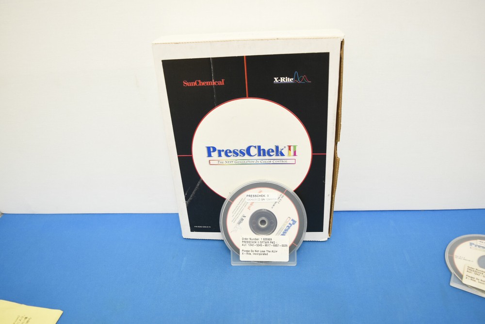 X-Rite SunChemical PressChek II 5.1.2 Software next Generation in color Control