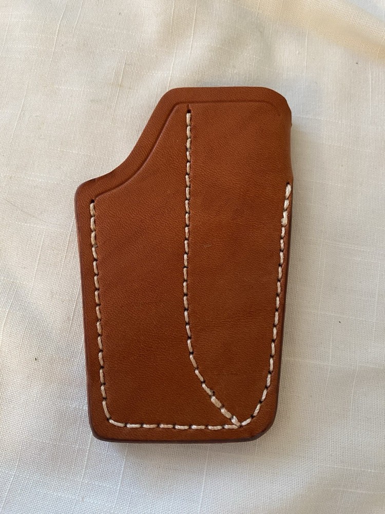 Leather Pocket Knife Sheath Only