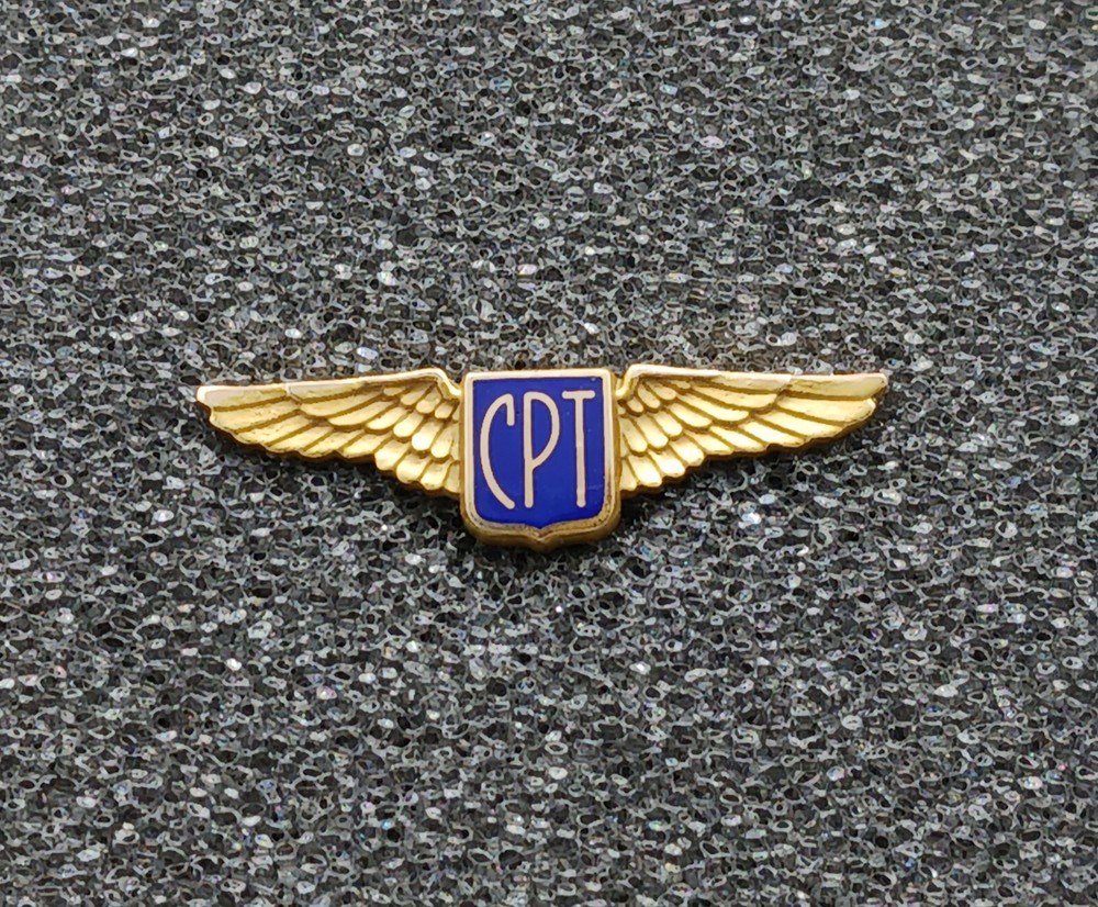 WWII Civilian Pilot Training CPT Pin