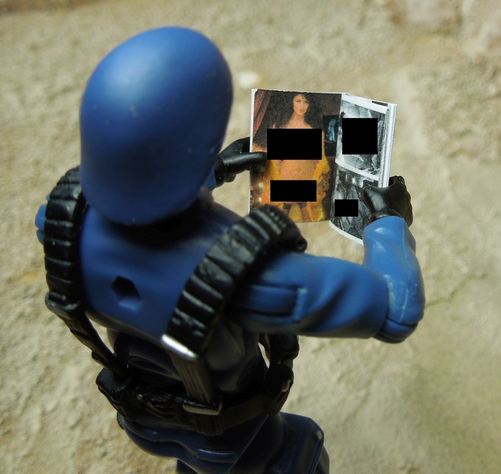 1/18 Scale Custom Playboy Cobra Baroness - includes several interior pages