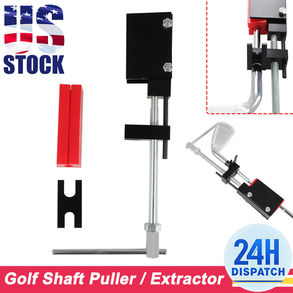 For Steel Graphite Golf Shaft Puller / Extractor Regrip Remove Shaft Screw Type
