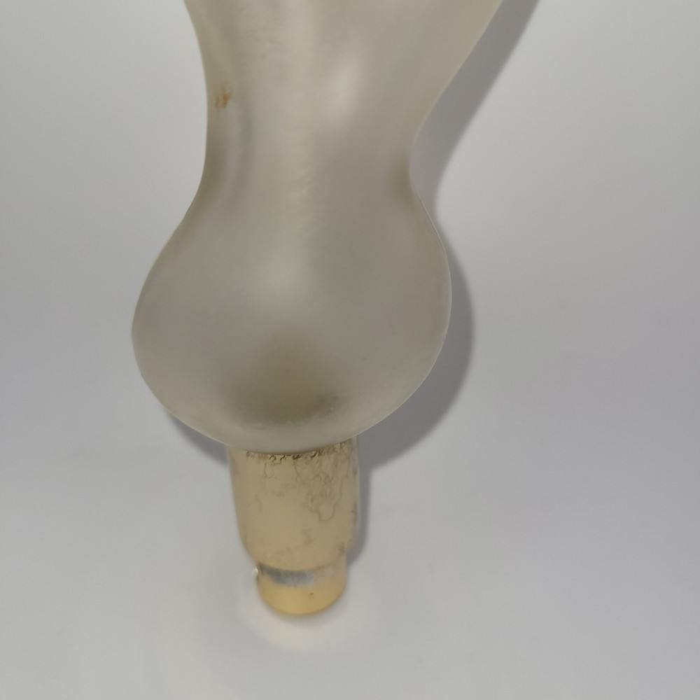 Vintage Perfume Bottle Woman's Torso Bust 3" Small Empty
