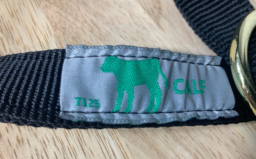 Black Hamilton 1” Turnout Calf Halter