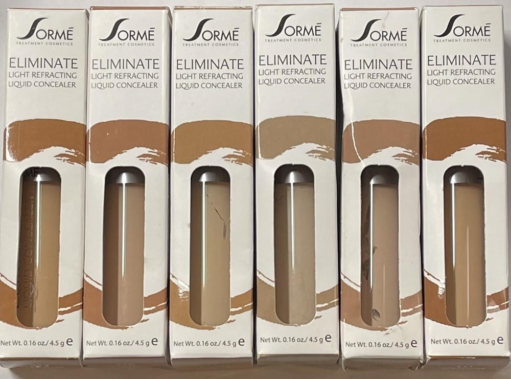 Sormé Eliminate Light Refracting Liquid Concealer, You Choose