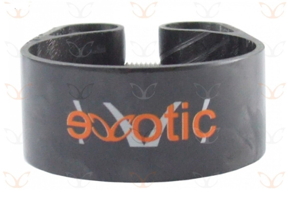 eXotic Full Carbon Offset Seat Post Clamp 31.8 mm Light