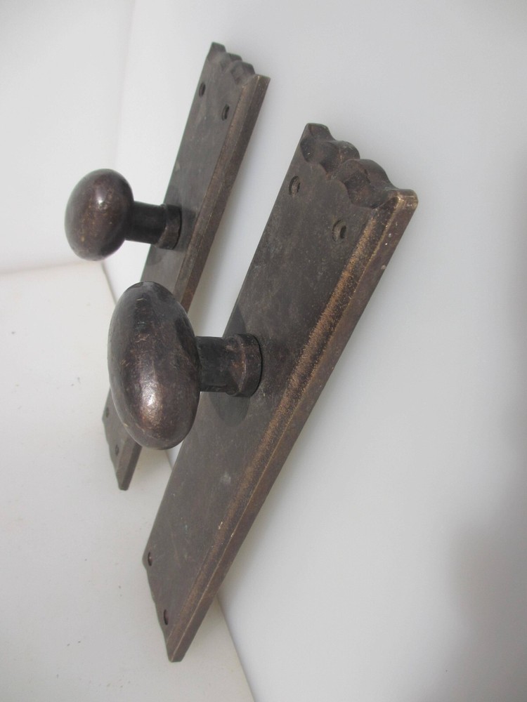 Brass Door Knobs Handles Pulls Old Plates Antique STYLE