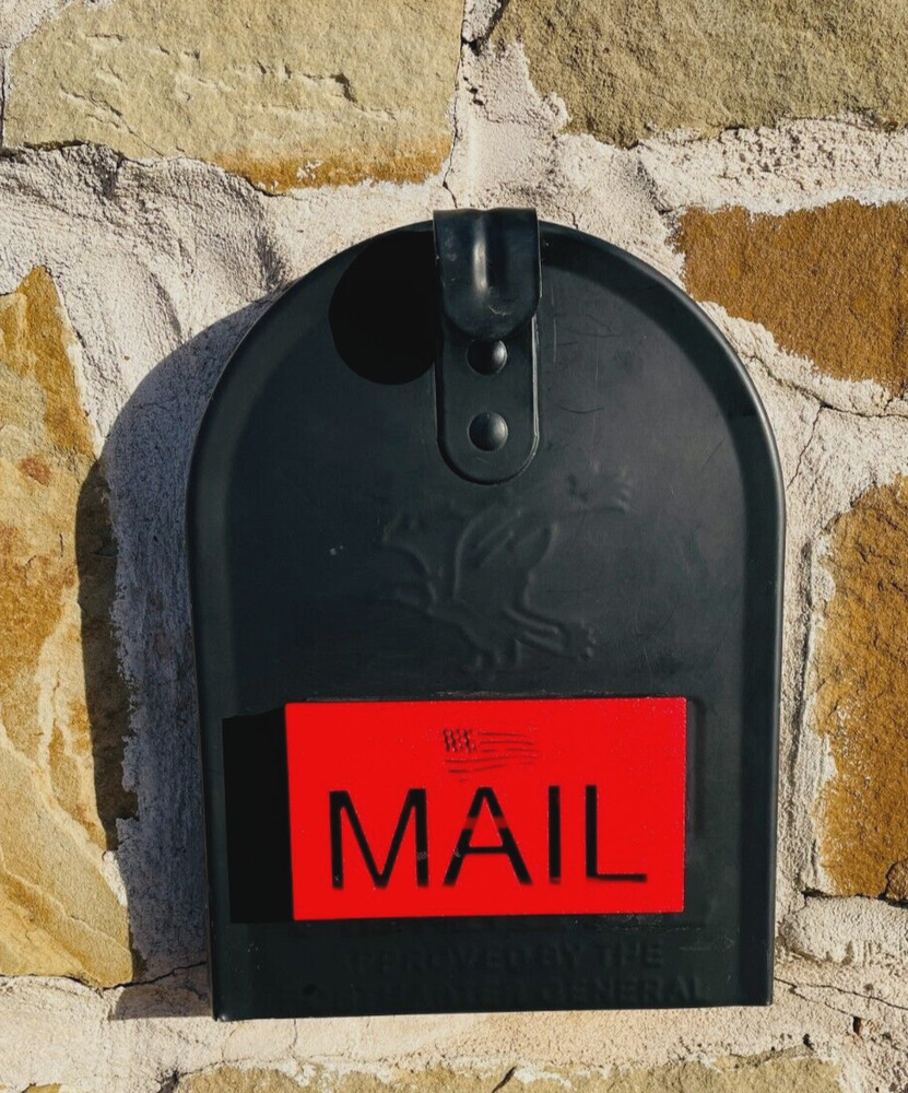 Flag + MAIL Mailbox Flag | Weatherproof & Easy Install for Brick Mailboxes