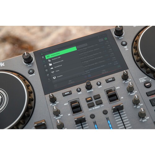 Numark Mixstream Pro Go - Standalone DJ Controller with Battery