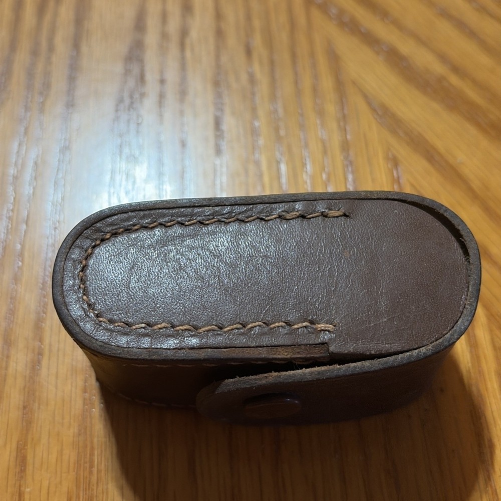 Vintage TELEX Rangefinder Germany Camera Accessory with Leather Case Untested