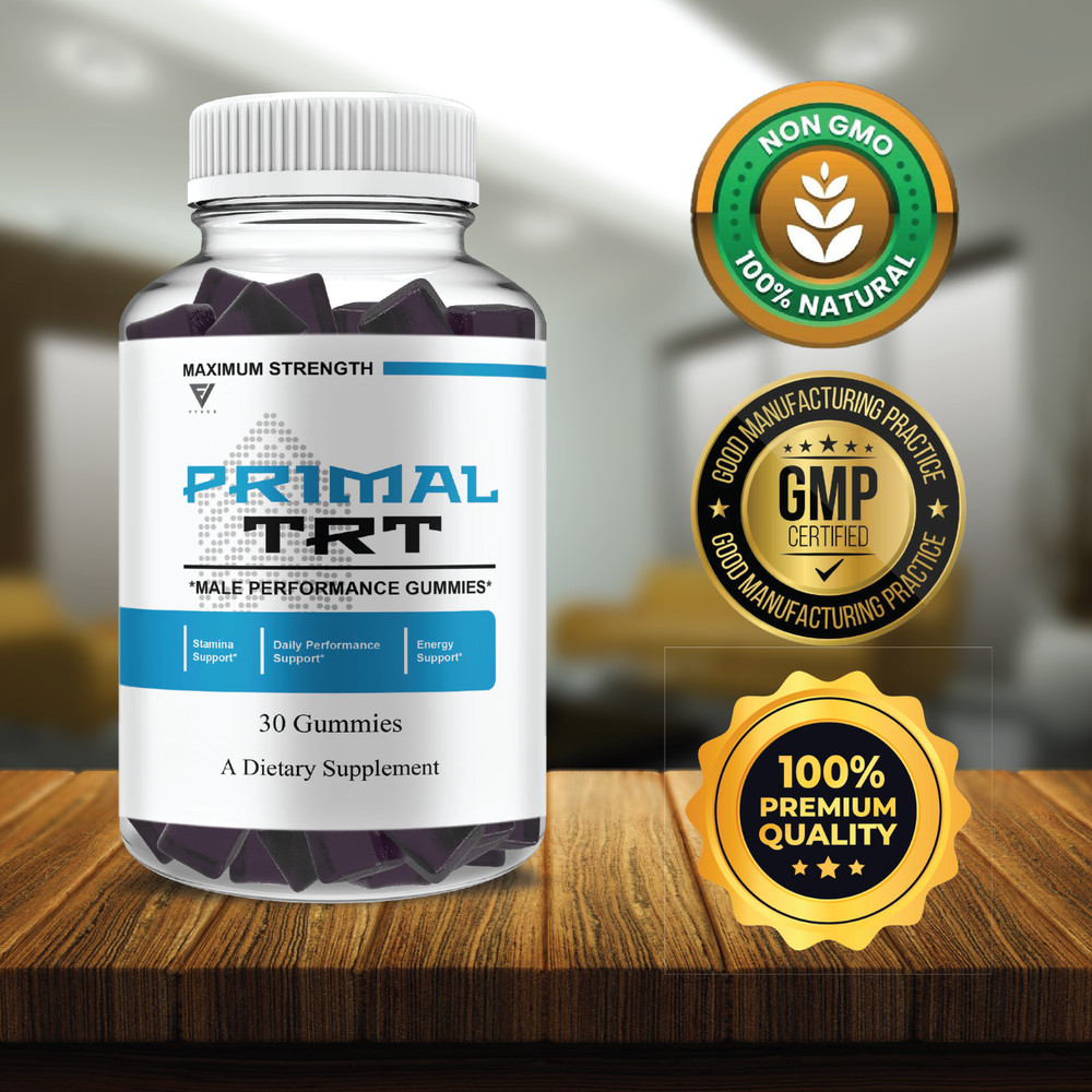 Primal TRT Gummies, PrimalTRT Performance Supplement (30 Gummies)