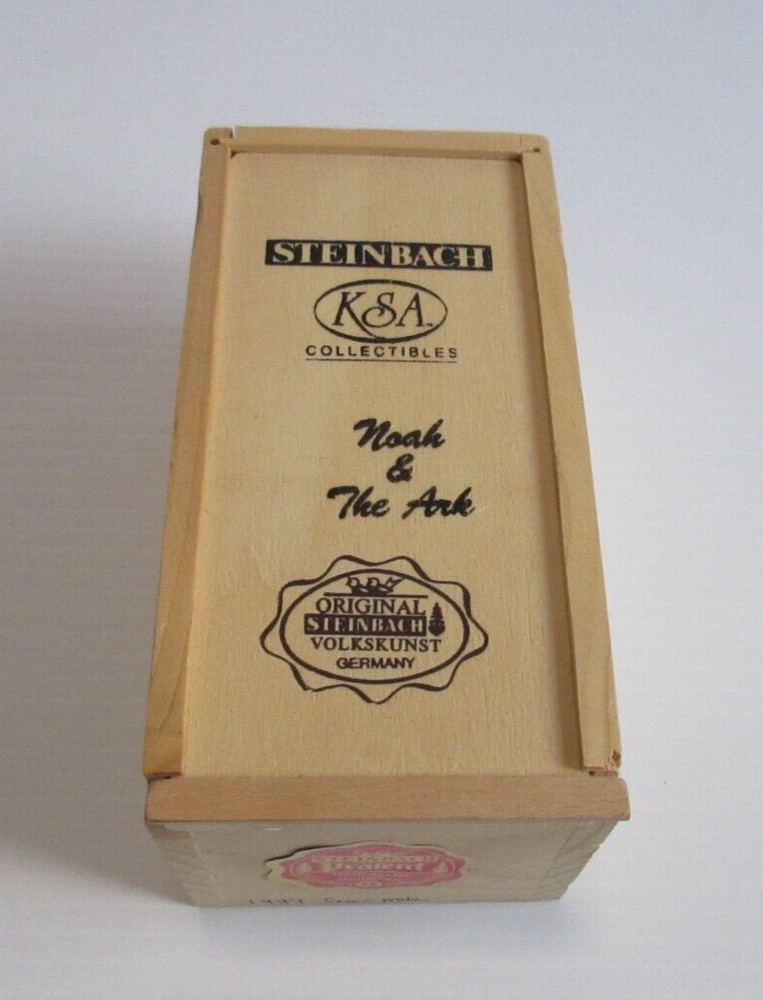 Steinbach Noah & The Ark Mini Nutcracker Limited Edition Made in Germany