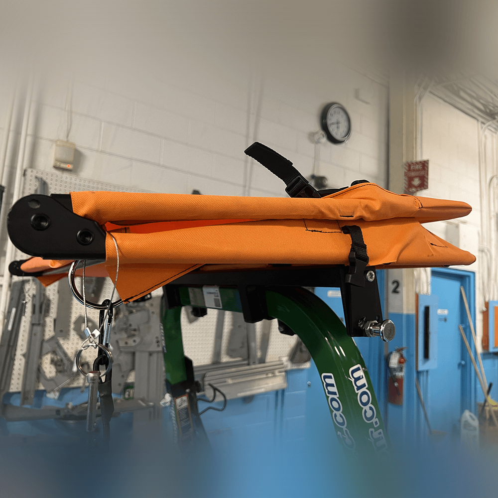 Tractor Canopy kit for ROPS, Foldable waterproof + Mounting brackets - Teal
