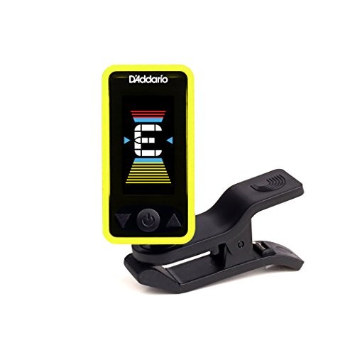 D'Addario Eclipse Headstock Tuner, Yellow