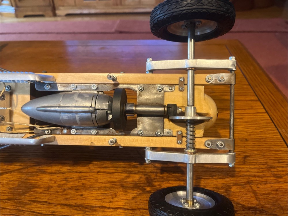 Babb Tiny Tornado Tethercar Synchro Ace Powered A Running Car