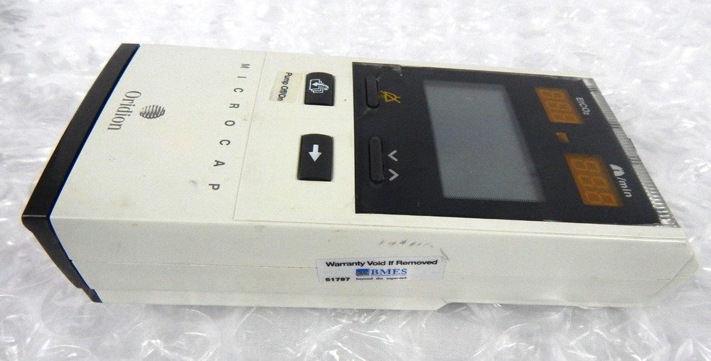 ORIDION MICROCAP HANDHELD CAPNOGRAPH S/N 043