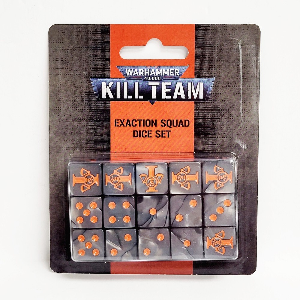 Warhammer 40,000 Kill Team Exaction Squad Dice Set 103-28