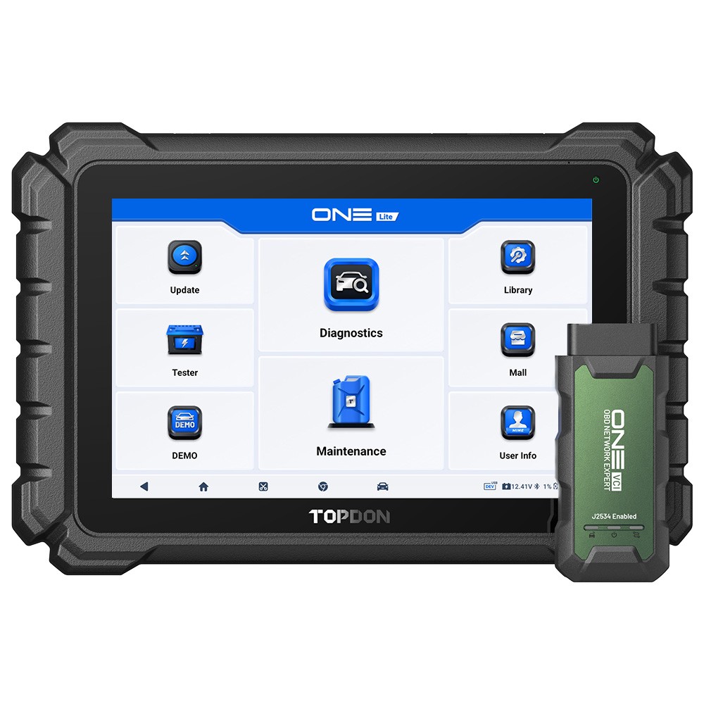 🔥2026 TOPDON ONE Lite 10.1" Diagnostic Scan Tool ECU Coding & J2534 Programming